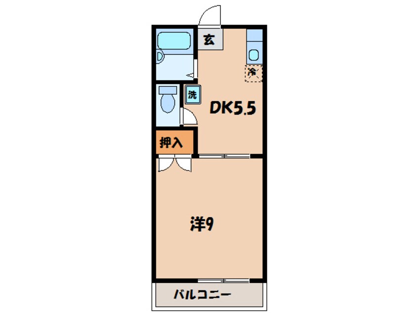 間取図 名鉄西尾線/西尾駅 徒歩13分 2階 築34年