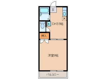 間取図 名鉄西尾線/西尾駅 徒歩13分 1階 築35年