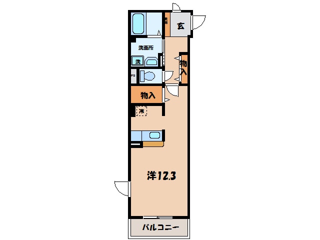 間取り図 名鉄三河線/三河高浜駅 徒歩16分 2階 築18年