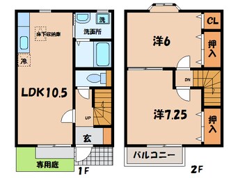 間取図 くるくるバス（碧南市）/日進公民館 徒歩2分 1-1階 築21年