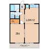 名鉄西尾線/桜町前駅 徒歩6分 1階 築37年 1LDKの間取り