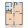名鉄西尾線/桜町前駅 徒歩6分 1階 築37年 1LDKの間取り