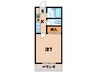 名鉄三河線/吉浜駅 徒歩9分 1階 築36年 1Kの間取り