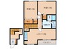 名鉄三河線/吉浜駅 徒歩20分 2階 築25年 2LDKの間取り
