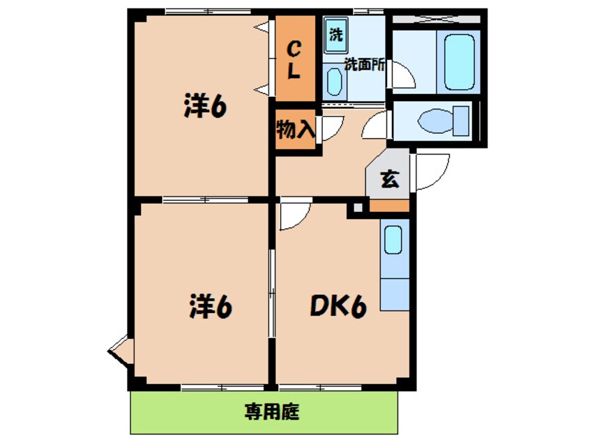 間取図 名鉄三河線/碧南中央駅 徒歩3分 1階 築22年
