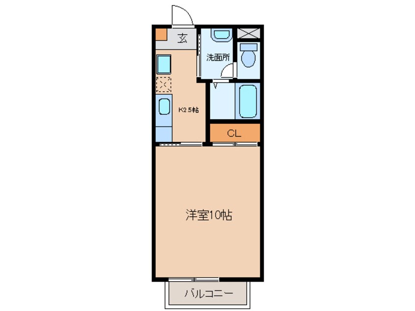 間取図 名鉄三河線/吉浜駅 徒歩7分 1階 築16年