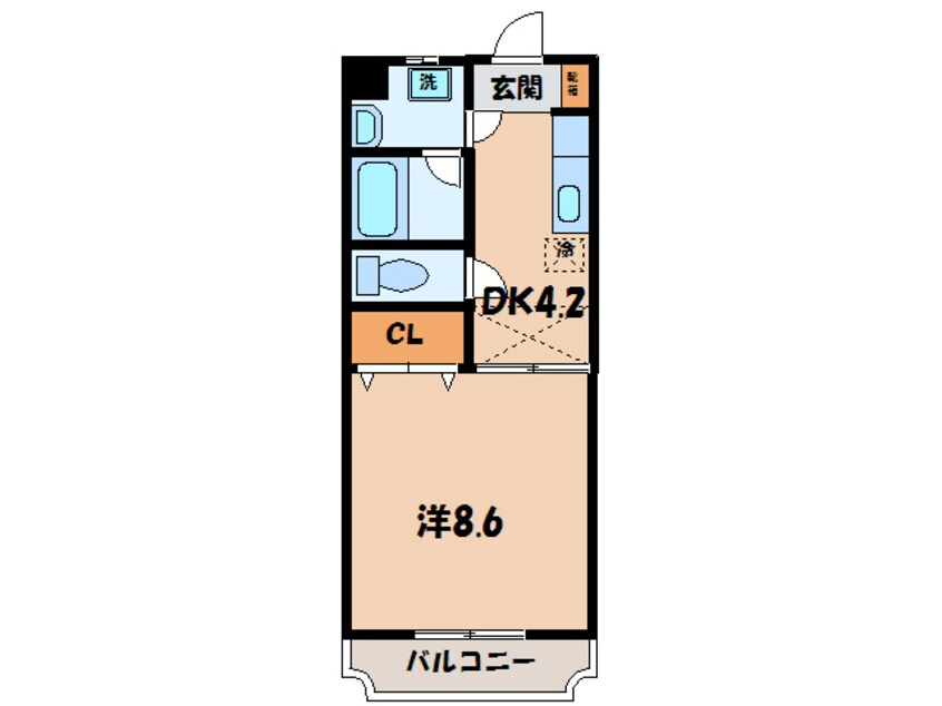 間取図 名鉄三河線/高浜港駅 徒歩13分 1階 築20年