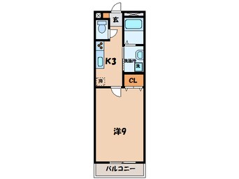 間取図 アンプルール　リーブルＫ・Ｙヒルズ