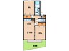 名鉄西尾線/吉良吉田駅 徒歩10分 1階 築17年 2DKの間取り