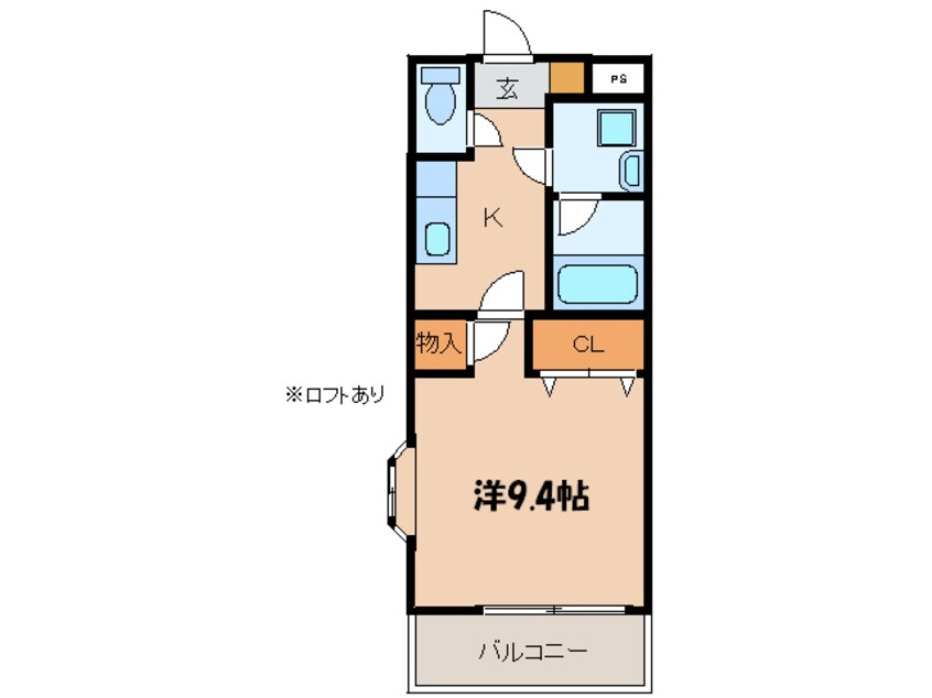 間取図 名鉄西尾線/西尾口駅 徒歩15分 2階 築16年