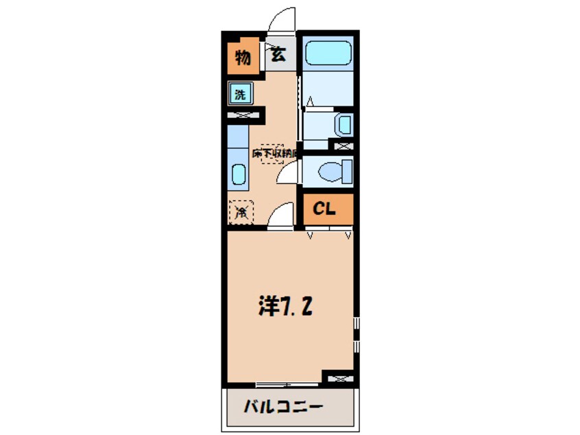 間取図 名鉄西尾線/西尾駅 バス18分平坂北町下車:停歩2分 1階 築16年