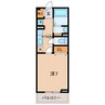 名鉄西尾線/西尾駅 バス:15分:停歩2分 1階 築17年 1Kの間取り