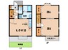 名鉄三河線/新川町駅 徒歩19分 1-2階 築19年 2LDKの間取り