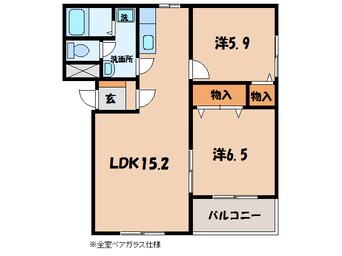 間取図 名鉄バス(西尾市)/寺津本町 徒歩1分 4階 築17年