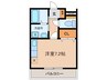 名鉄西尾線/吉良吉田駅 徒歩4分 2階 築16年 1Rの間取り