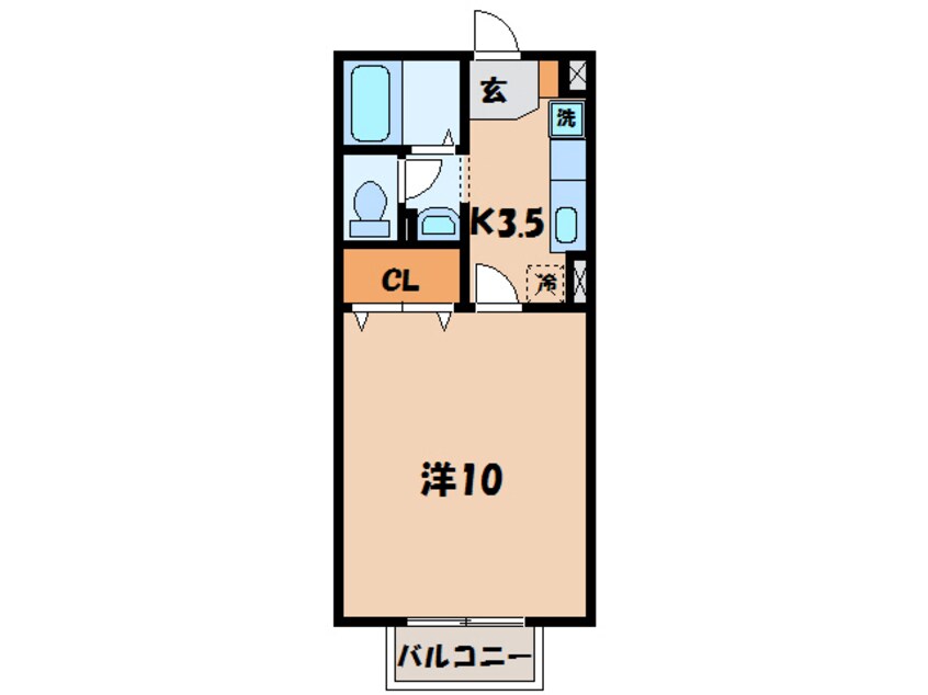 間取図 名鉄西尾線/西尾駅 徒歩19分 2階 築16年