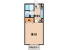 名鉄西尾線/西尾駅 徒歩19分 2階 築17年 1Kの間取り