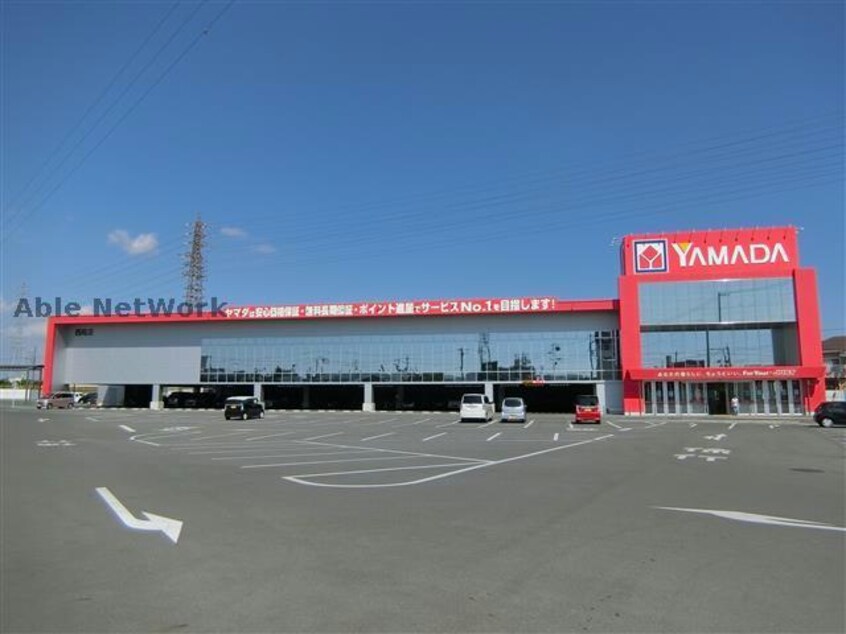 ヤマダ電機テックランド西尾店(電気量販店/ホームセンター)まで580m 名鉄西尾線/西尾口駅 徒歩6分 2階 築19年