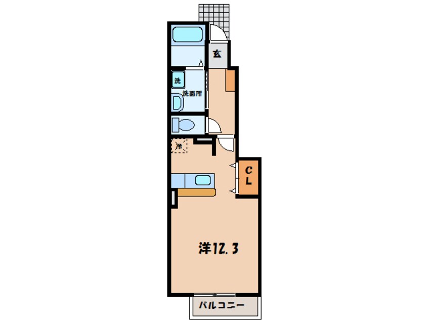 間取図 名鉄西尾線/西尾駅 バス12分寺津二ッ家下車:停歩7分 1階 築15年