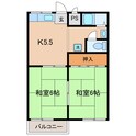 レスト北新川の間取図