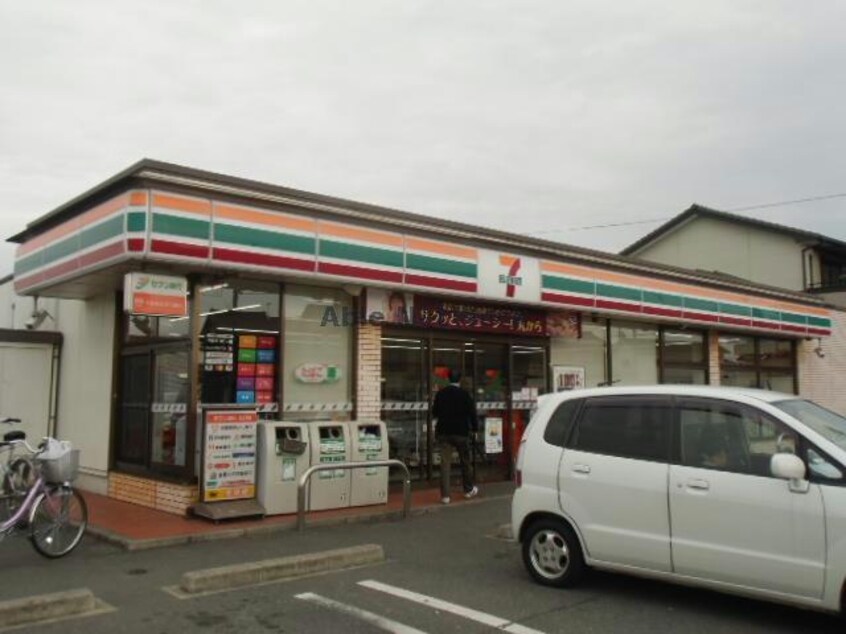 セブンイレブン西尾口東店(コンビニ)まで481m 名鉄西尾線/西尾口駅 徒歩8分 2階 築31年