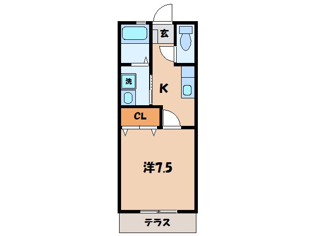 間取り図 東海道本線/相見駅 徒歩27分 2階 築15年