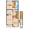 東海道本線/幸田駅 バス:5分:停歩3分 2階 築14年 2LDKの間取り