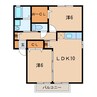 東海道本線/幸田駅 徒歩24分 1階 築21年 2LDKの間取り