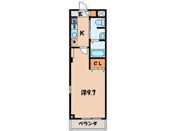 間取図 名鉄西尾線/西尾駅 徒歩15分 2階 築17年