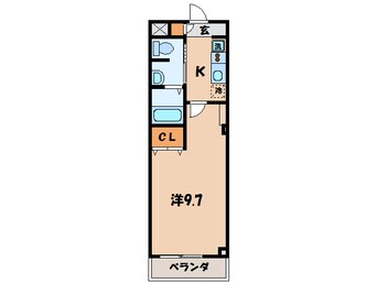 間取図 名鉄西尾線/西尾駅 徒歩15分 2階 築16年