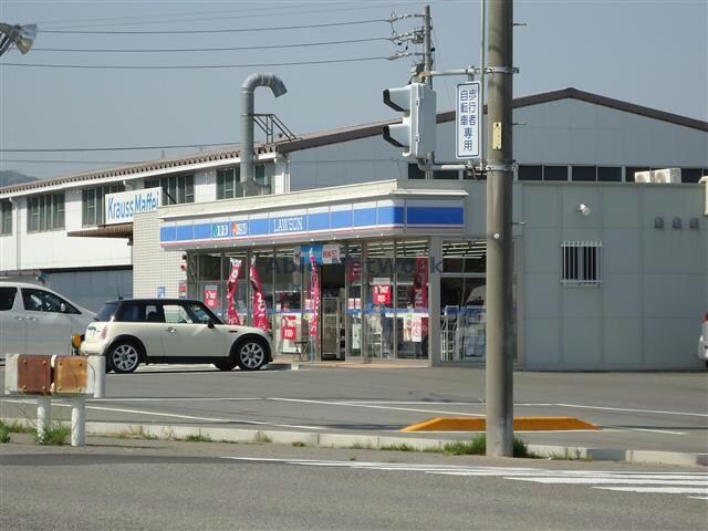 ローソン幸田荻店(コンビニ)まで591m 東海道本線/幸田駅 徒歩19分 2階 築13年