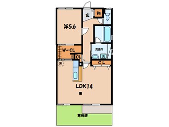 間取図 名鉄三河線/三河高浜駅 徒歩14分 1階 築33年