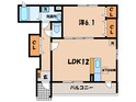 ウエストフーレSの間取図