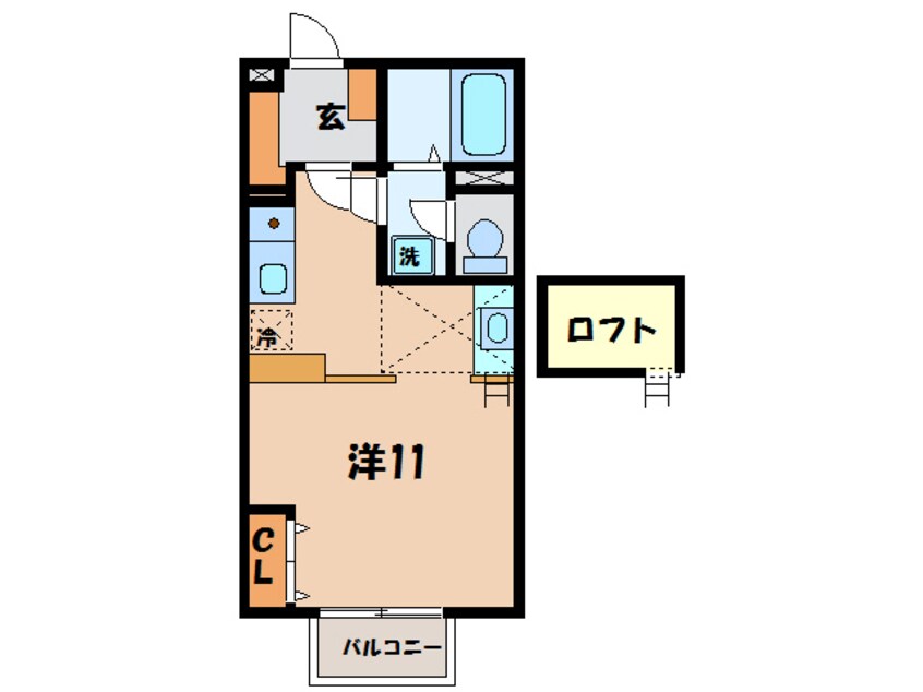 間取図 名鉄西尾線/西尾駅 徒歩11分 2階 築25年