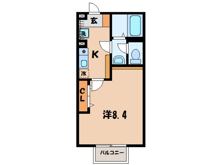 間取図 名鉄西尾線/西尾駅 徒歩11分 1階 築25年