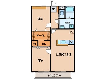 間取図 名鉄三河線/碧南中央駅 徒歩20分 1階 築12年
