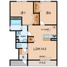 名鉄三河線/碧南中央駅 バス:30分:停歩1分 1階 築11年 2LDKの間取り