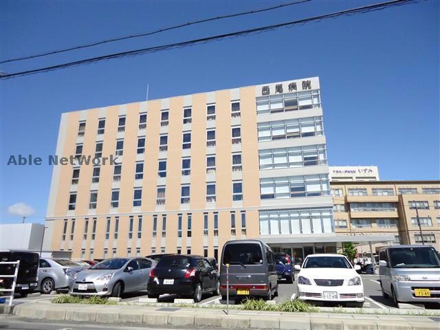 医療法人田中会西尾病院(病院)まで1848m 名鉄西尾線/桜町前駅 徒歩16分 2階 築16年