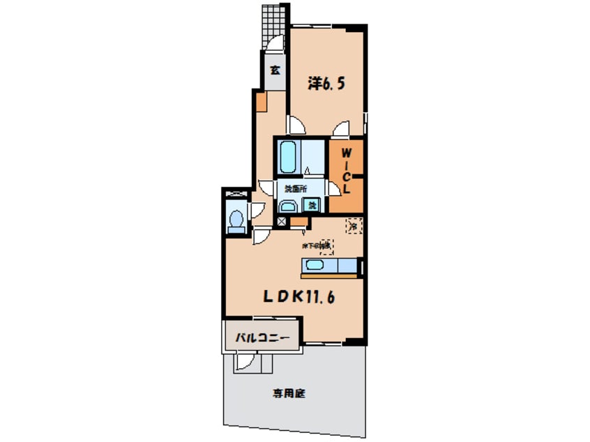 間取図 名鉄三河線/高浜港駅 徒歩4分 1階 築10年