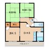 名鉄三河線/碧南中央駅 徒歩10分 2階 築43年 3DKの間取り