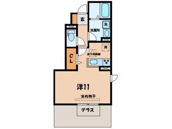 間取図 名鉄バス(西尾市)/小島 徒歩10分 1階 築7年