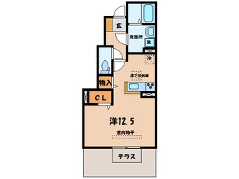 間取図 アモーレ西尾