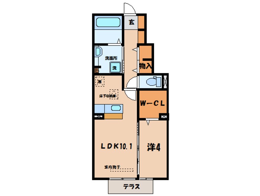 間取図 名鉄三河線/碧南中央駅 徒歩17分 1階 築7年