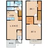 名鉄蒲郡線/吉良吉田駅 徒歩6分 1-2階 築8年 2LDKの間取り