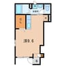 東海道本線/幸田駅 徒歩6分 1階 築20年 1Rの間取り