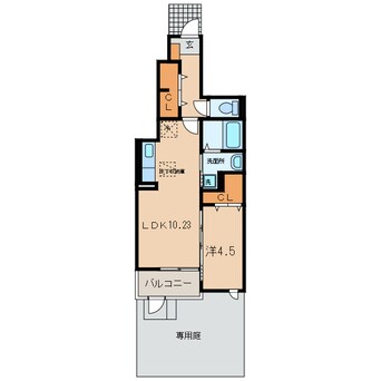 間取図 名鉄三河線/吉浜駅 徒歩23分 1階 築6年