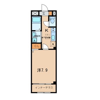 間取図 東海道本線/幸田駅 徒歩14分 1階 築5年