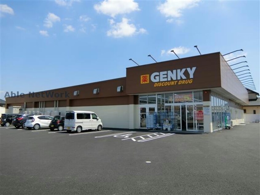 ゲンキー米津橋東店(ドラッグストア)まで1880m 名鉄西尾線/桜町前駅 徒歩9分 2階 築6年