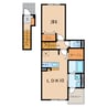 名鉄西尾線/福地駅 バス:9分:停歩5分 2階 築5年 1LDKの間取り