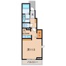 名鉄三河線/北新川駅 徒歩12分 1階 築5年 1Rの間取り